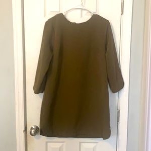 Dark Green Dress